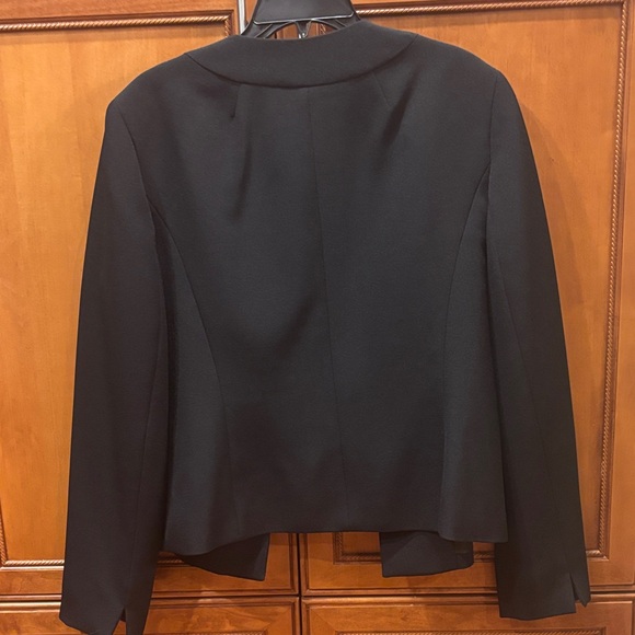 Kasper Black Beaded Women's Blazer - Picture 3 of 3